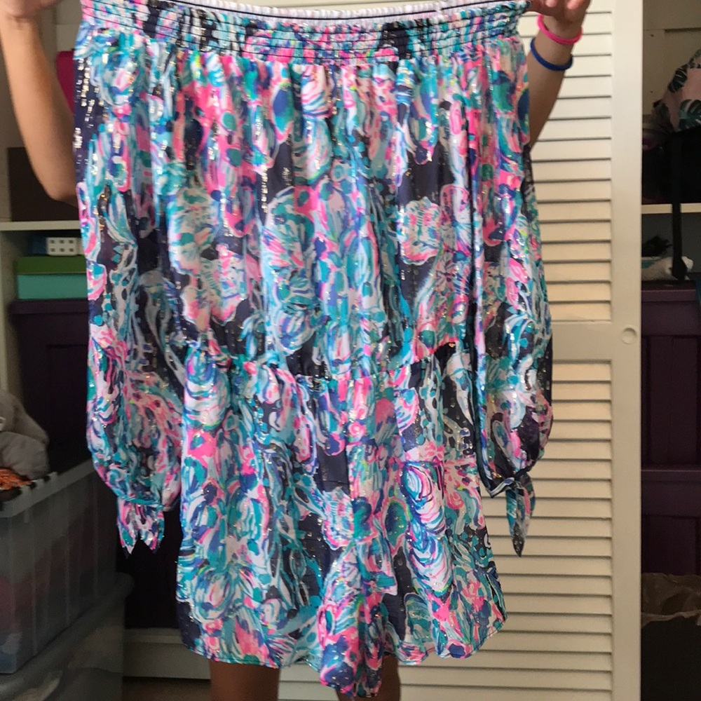 Lilly Pulitzer romper blue